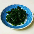taako1552's cooksnap of when they made 隠し味はきな粉☆ほうれん草のごま和え.