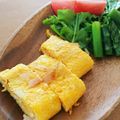 蜜茄子's cooksnap of when they made ハムエッグ風☆チーズ入り目玉焼き.