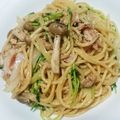 Иanaco's cooksnap of when they made ＊キャベツとツナの あっさり和風パスタ＊.