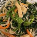 ルナＰボール's cooksnap of when they made 小松菜と油揚げのおひたし.