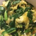 にーなんぐ's cooksnap of when they made 新食感☆お手軽ふわとろニラ玉.