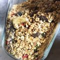 lumilumilu's cooksnap of when they made 簡単朝食☆手作りグラノーラ☆.
