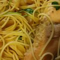 まあみママ's cooksnap of when they made 鮭と三つ葉のわさびパスタ.