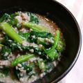いしまいﾁｬﾝ's cooksnap of when they made チンゲン菜の和風そぼろ煮.