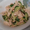 ゆうゆ0826's cooksnap of when they made 鶏ささみときゅうりのピリ辛和え.