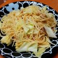 くまぴこ222's cooksnap of when they made ワンポットパスタねぎのペペロンチーノ風.