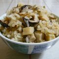 nasubeam's cooksnap of when they made エリンギの炊き込みご飯☆おかか昆布風味.