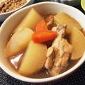 クックV4WJS0☆'s cooksnap of when they made 手羽元とジャガイモの煮込み.