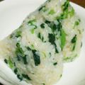 レモントマト's cooksnap of when they made 大根の葉で。菜飯のおにぎり。.