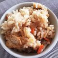 Erikasofia's cooksnap of when they made ルクルーゼで簡単炊き込みご飯.