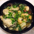 caruga's cooksnap of when they made ＊牡蠣と海老のアヒージョ＊.