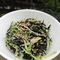 ジョングレ's cooksnap of when they made 簡単♡ひじきと水菜のめんつゆマヨサラダ♪.