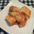 ☆Loved☆'s cooksnap of when they made おじゃがと厚揚げのひき肉味噌あんかけ.