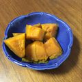 クックC5NLNS☆'s cooksnap of when they made かぼちゃの甘煮.