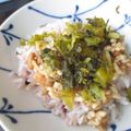 モモキト's cooksnap of when they made 肉みそ納豆☆.