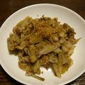 ひろひなり's cooksnap of when they made めちゃ簡単☆豚バラごぼう！.