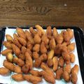 ikupipapa's cooksnap of when they made ひな祭りに油菓子♡.