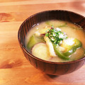 ＊ＡＫＯＲＩ＊'s cooksnap of when they made さつまいもとピーマンのみそ汁.