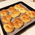 ゆーこりん２７'s cooksnap of when they made おからと豆乳deノンオイルもちもち丸パン.