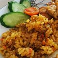マイニチカレー's cooksnap of when they made 我が家の定番！炊き込みカレーピラフ.