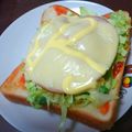 あゆたっくん's cooksnap of when they made トマトとキャベツのトースト.