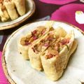 まじゅじゅ's cooksnap of when they made キムチ納豆のきんちゃく焼き.