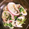 さゆゆゆこ's cooksnap of when they made ボイルイカと水菜の酢みそ和え♪.