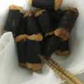 寝た坊's cooksnap of when they made 簡単‼️ヘルシー鶏ひき肉の磯辺揚げ.