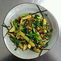彩音ｍａｍａ's cooksnap of when they made 簡単☆納豆入りのジャガイモにら炒め.