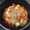 sumire000's cooksnap of when they made 優しい味♡里芋の肉じゃが風.
