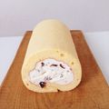 vioravi's cooksnap of when they made レーズンクリームロールケーキ.