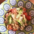 クック077NX8☆'s cooksnap of when they made 簡単！アスパラとしめじとトマトのサラダ.