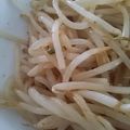 ちっさん☆'s cooksnap of when they made もやしの柚子胡椒和え.