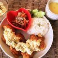 まいける♡'s cooksnap of when they made 揚げない！鶏むね肉でやわらかチキン南蛮.