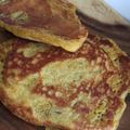 chiipoon's cooksnap of when they made かぼちゃの煮物リメイク☆和風ホットケーキ.