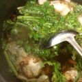 あにょーぷれされ's cooksnap of when they made 手羽先と春菊のコラーゲンスープ.