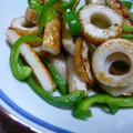 ありつば's cooksnap of when they made ちくわとピーマンの炒め物.