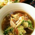 たまさぶろうの部屋's cooksnap of when they made ボリュームUP☆うなぎと牛蒡の卵とじ.