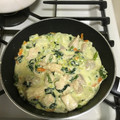 ぽぽんぽ's cooksnap of when they made 白菜とほうれん草のクリーム煮.