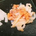 aizawaちゃぁ's cooksnap of when they made イカの刺身の明太子和え.