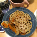 ともぱんたから's cooksnap of when they made 蓮根と人参のきんぴら.