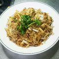 580azu130's cooksnap of when they made お揚げと糸コンの卵とじ.