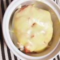 jackieO8's cooksnap of when they made 作業時間3分！明太子チーズ豆腐♡.