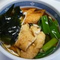 reiyan1956's cooksnap of when they made 絶品きつねうどん.