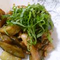 あまあま's cooksnap of when they made 鶏肉と茄子の甘酢炒め.