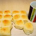 クックTYAEKT☆'s cooksnap of when they made 手ごねでちぎりパン♪冷めてもふんわり.