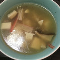 takanabe's cooksnap of when they made 簡単♪豆腐とカニきのこのとろみ中華スープ.