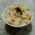 はあとん's cooksnap of when they made 大根飯進化版☆じゃこと大根の炊き込みご飯.