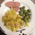 クックZ8J4H4☆'s cooksnap of when they made フライド枝豆（ペッパー＆チーズ）.