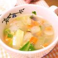 ももん８'s cooksnap of when they made 菜の花と新玉ねぎのカレースープ.